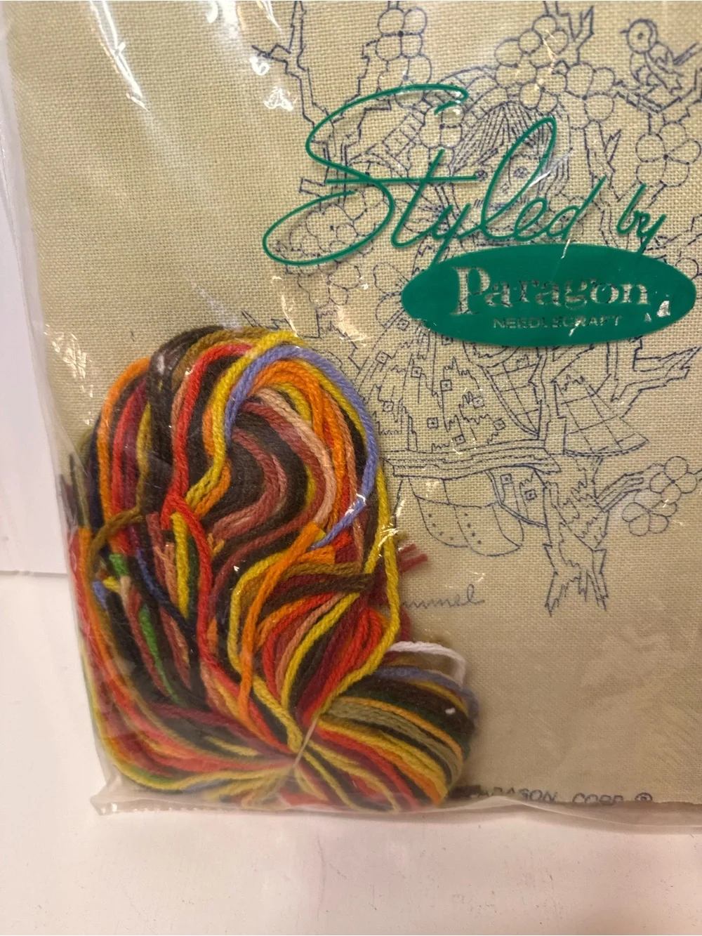 Vintage 1975 Paragon Needlecraft Exquisite Hummel Stitchery #0234 Girl Kit NOS